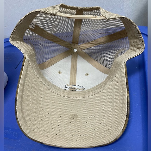 Cummins Diesel Camo Camouflage Bill Snapback Tan Mesh Cap/Hat - Picture 9 of 11